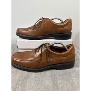 Johnston & Murphy XC4 Waterproof Tan Leather Derby Shoes 20-8986 Mens 12M